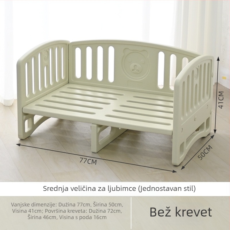 Krevet za pse za sve sezone, za manje pasmine – luksuzni kauč-ležaj