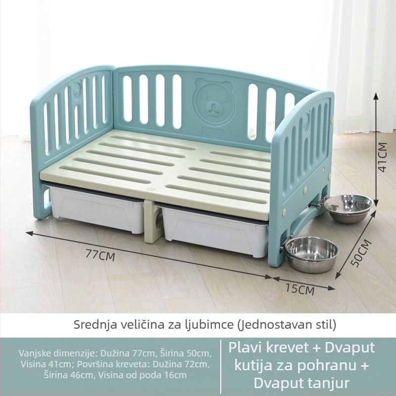 Krevet za pse za sve sezone, za manje pasmine – luksuzni kauč-ležaj
