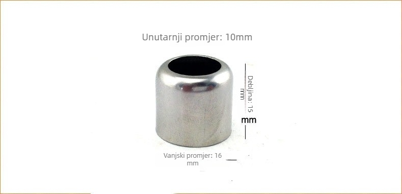 Metalni ukrasni prsten za DIY izradu lula – dodatak za lula, ispis logotipa, prilagodljiv, pakiranje 100 kom