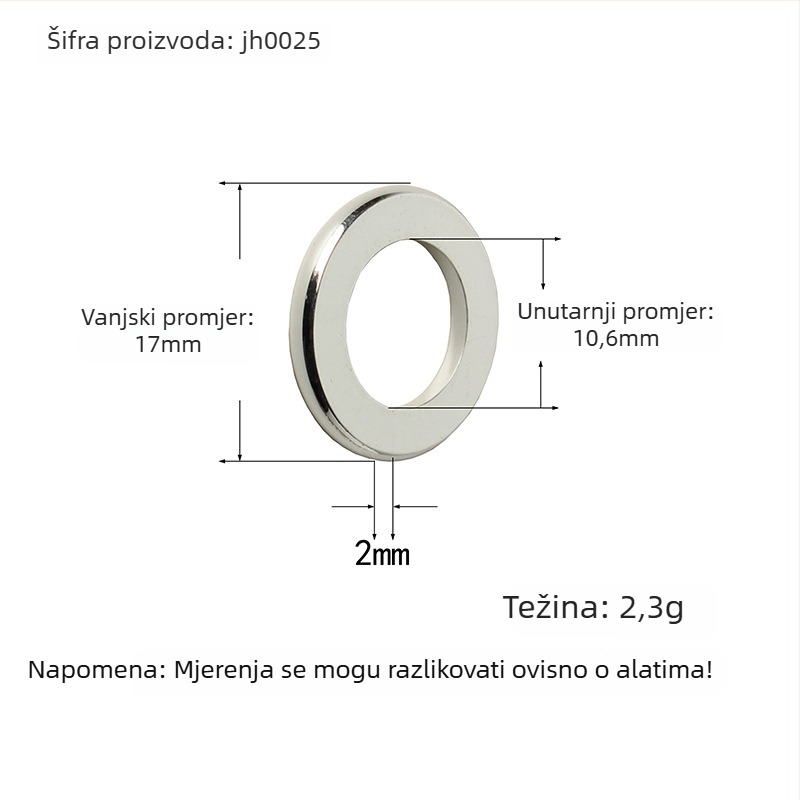 Metalni ukrasni prsten za DIY izradu lula – dodatak za lula, ispis logotipa, prilagodljiv, pakiranje 100 kom