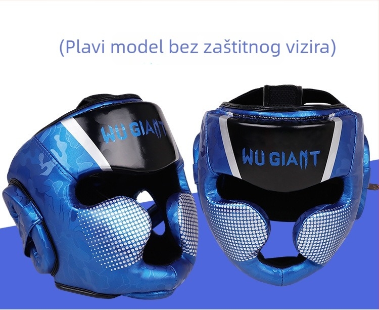 Boxerska kaciga – PU materijal, vertikalni dizajn, težina 1000 g, porijeklo Dingzhou