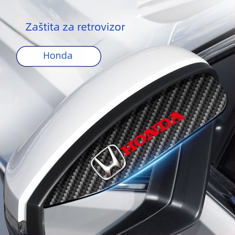 Zaštita od kiše za retrovizor, karbonsko vlakno, Ride Sharp, bez prilagodbe