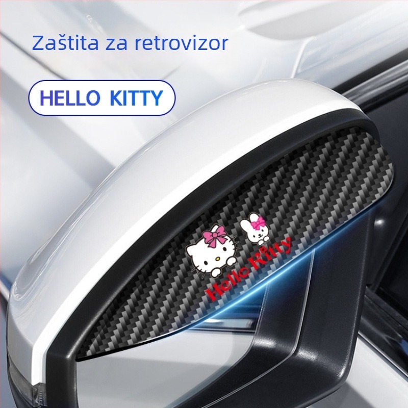 Zaštita od kiše za retrovizor, karbonsko vlakno, Ride Sharp, bez prilagodbe