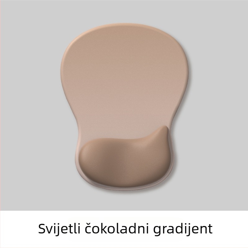 Mala podloga za zglob miša, gumena, jednostrana, s trakom za zglob, OEM obrada