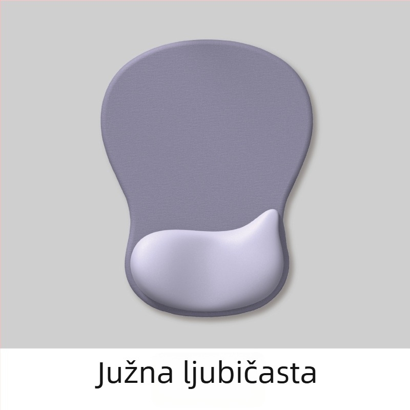Mala podloga za zglob miša, gumena, jednostrana, s trakom za zglob, OEM obrada