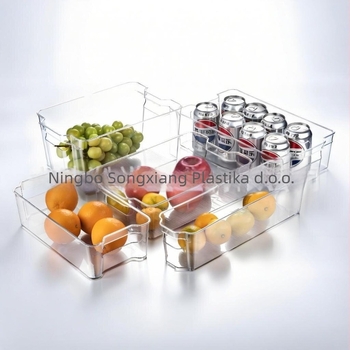Kutija za skladištenje u hladnjaku – PET materijal, prozirna, velika kapaciteta, posuda za čuvanje hrane