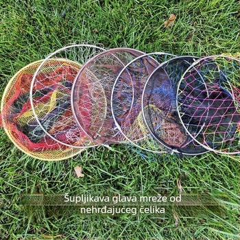 Najlon mreža za ribolov – mrežasta torba, brend Super Rich, oprema za ribolov