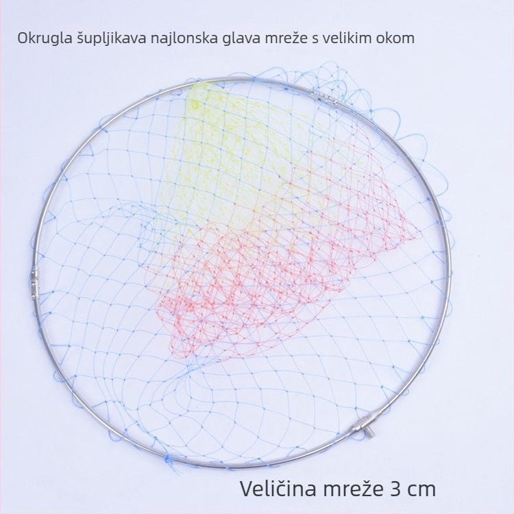 Najlon mreža za ribolov – mrežasta torba, brend Super Rich, oprema za ribolov