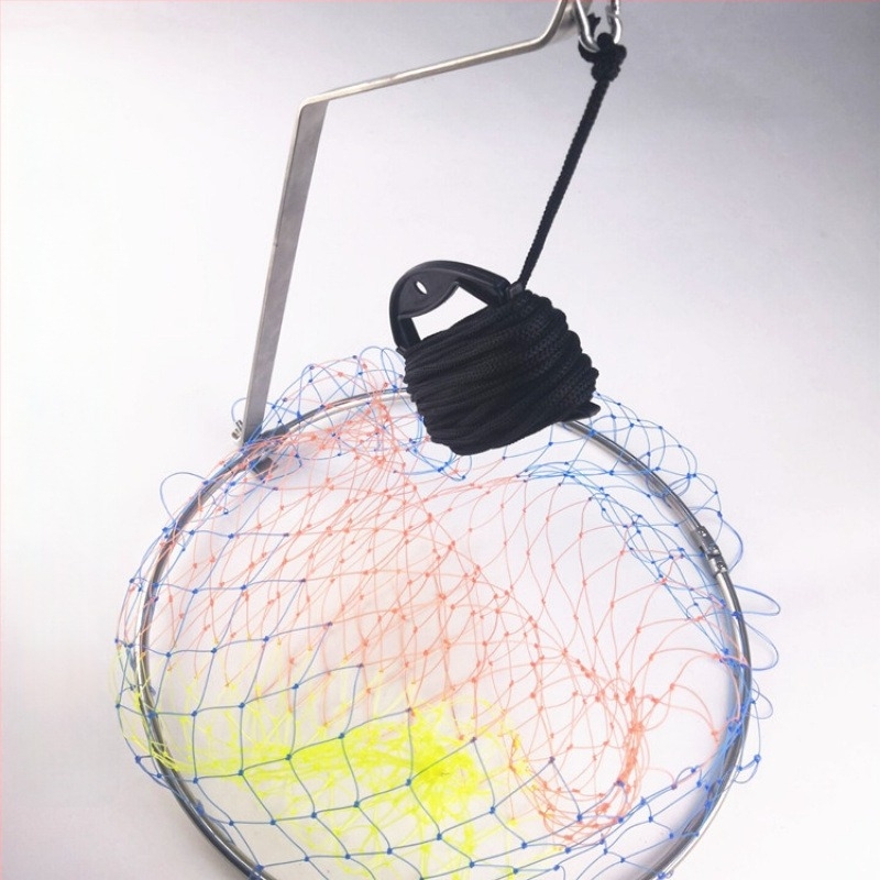 Mreža za ribolov za mostni raft, sklopiva uz sajlu (Brend: Drugo; Materijal: Drugo; Glavno tržište: Drugo)