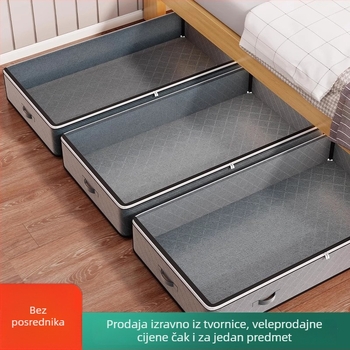 Kutija za pohranu ispod kreveta za odjeću, netkani materijal, 1 L kapacitet, višekorisna, za spavaću sobu