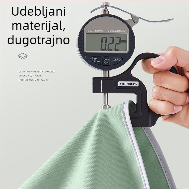 Kišni pončo za motocikl i električno vozilo – debeli Oxford materijal, PU premaz, za dvije osobe