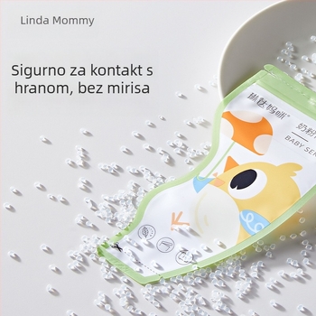 Linda Mommy vrećice za pohranu majčinog mlijeka, PET, kapaciteta 50 g, set od 30 kom, jednokratne