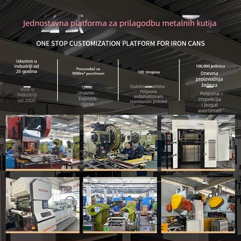 Pakiranje hrane za kućne ljubimce u limenoj konzervi, kružna metalna posuda s mogućnostima prilagođenog tiska (embossing, mat sjaj, UV, sitotisak, laser)