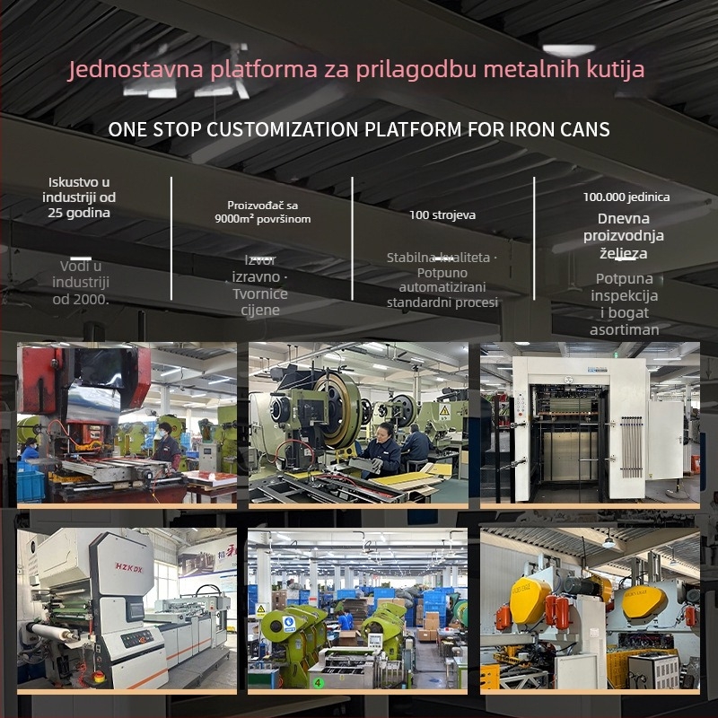 Pakiranje hrane za kućne ljubimce u limenoj konzervi, kružna metalna posuda s mogućnostima prilagođenog tiska (embossing, mat sjaj, UV, sitotisak, laser)