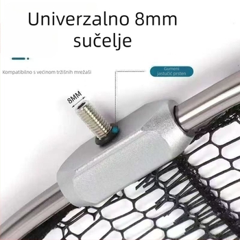 Set mreža za ribolov velikih riba — Anti-Snag, debeli vrh mreže, ultra lagan; mreža materijal: Nano ljepilo