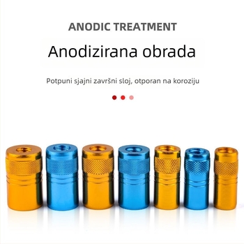 8 mm adapter za štap za pecanje – DIY vijčani konektor za vlastoručno izrađenu mrežu za pecanje
