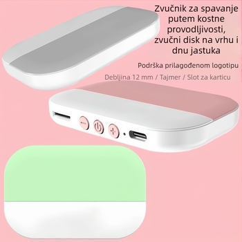 Sustav jastuka za san s dvostrukim zvučnicima, Bluetooth 5.3, 20Hz–20kHz, SNR ≥70dB