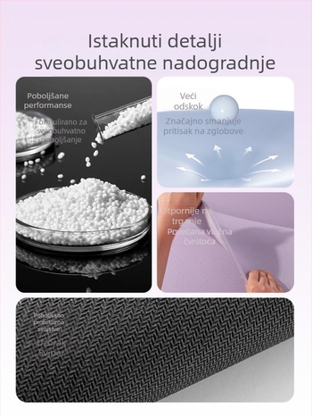 TPE joga podložak, protuklizna površina, debljina 10 mm, težina 120–800 g