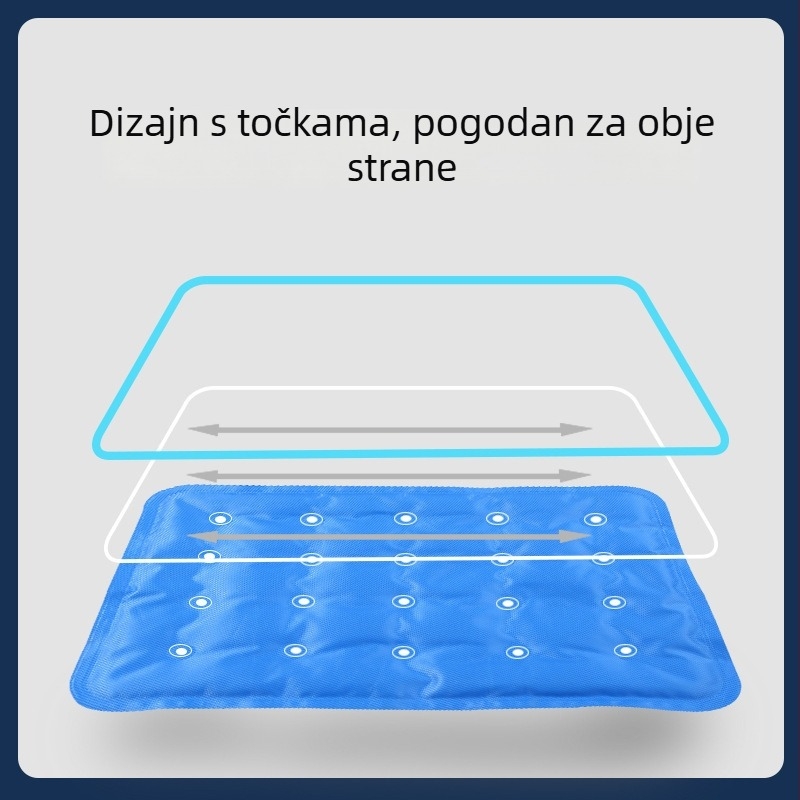 Chladi gel jastučić – Iger Kangaroo, PVC, punjenje ledene kristale, za prevenciju toplinskog udara i hlađenje, mogućnost prilagodbe