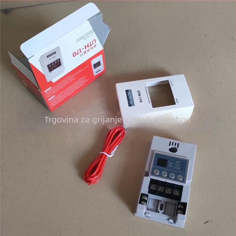 Termostat s digitalnim zaslonom za električni grijani film – inteligentna regulacija temperature, 0–60°C, ±2°C, 220V kabelska instalacija