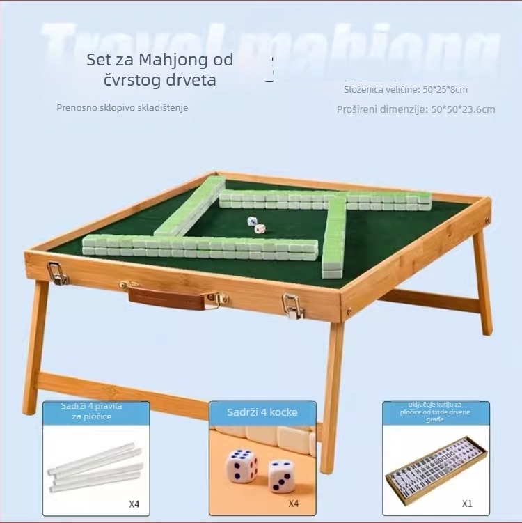 Mini Mahjong pločice s engleskim slovima i riječima, Pinyin izdanje za razvoj djetetove misli