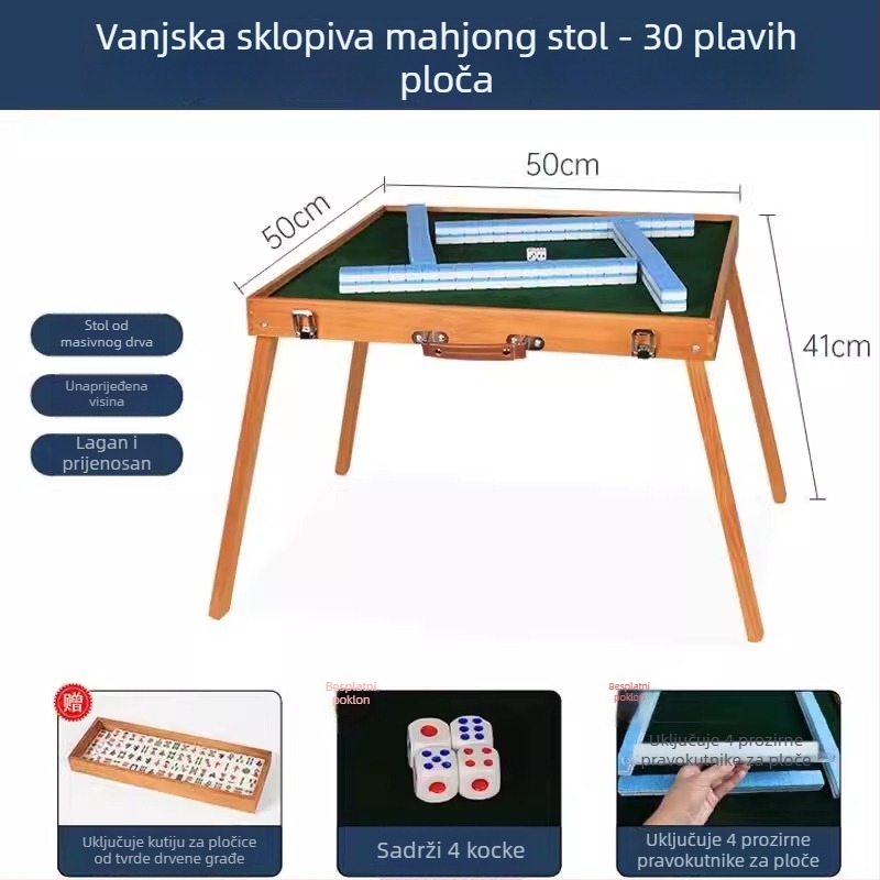 Mini Mahjong pločice s engleskim slovima i riječima, Pinyin izdanje za razvoj djetetove misli