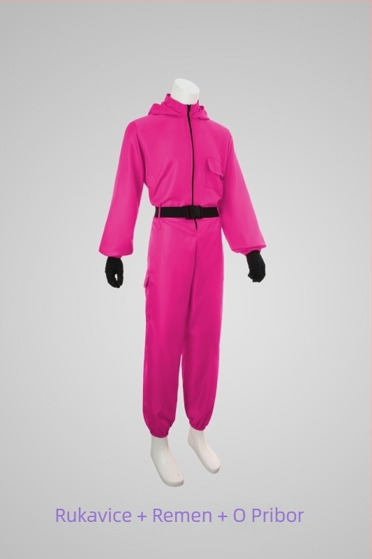 Unisex cosplay jumpsuit za Halloween, kostim za fotografiju/izvedbu, poliester 95%+, mekano obrađen materijal, korejski stil, ljeto 2025