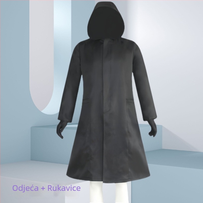 Unisex cosplay jumpsuit za Halloween, kostim za fotografiju/izvedbu, poliester 95%+, mekano obrađen materijal, korejski stil, ljeto 2025