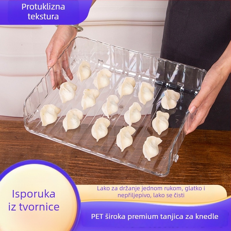 Kutija za pohranu knedli, plastična, jednostavan stil, šifra proizvoda: Pet widened boutique dumpling curtain