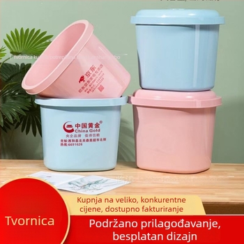 Velika plastična posuda za rižu za kućnu upotrebu, s hermetičnim zatvaranjem, zaštita od vlage i štetočina, kuhinjska posuda za skladištenje riže, mogućnost otiska logotipa
