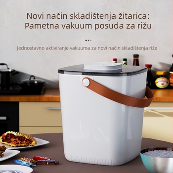 Jiachen vakuumska posuda za rižu — velik kapacitet, otporna na vlagu i insekte, ABS/PP plast