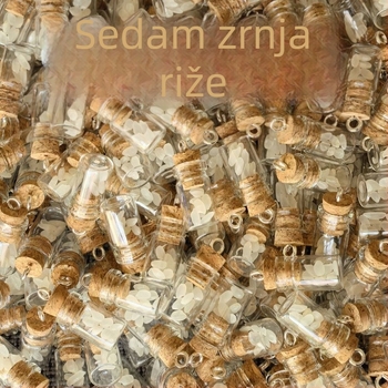 Posuda za skladištenje riže — zatvorena, otporna na vlagu i štetnike, plastična, vrtni stil