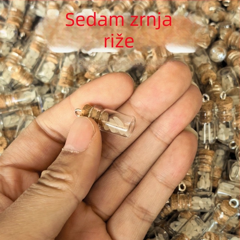 Posuda za skladištenje riže — zatvorena, otporna na vlagu i štetnike, plastična, vrtni stil