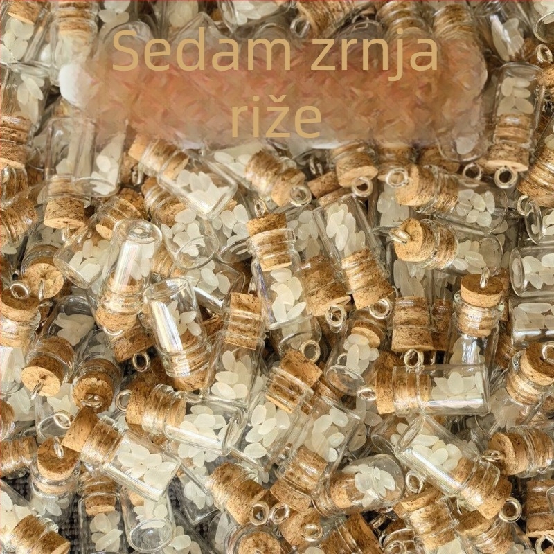 Posuda za skladištenje riže — zatvorena, otporna na vlagu i štetnike, plastična, vrtni stil