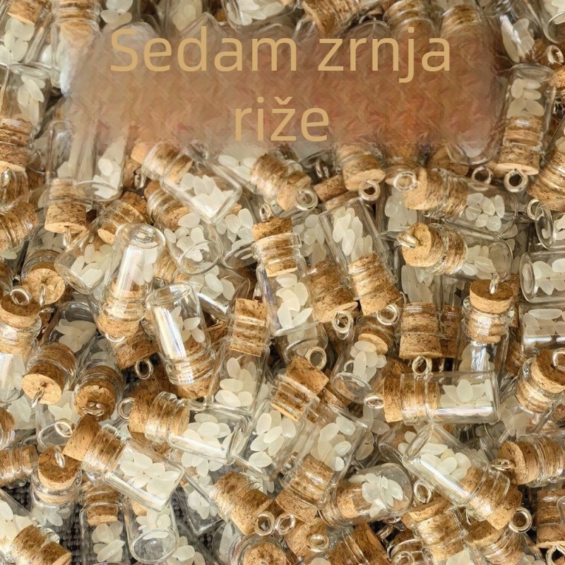Posuda za skladištenje riže — zatvorena, otporna na vlagu i štetnike, plastična, vrtni stil
