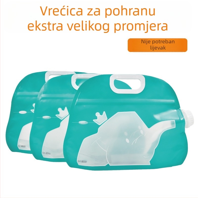 Spremnik za skladištenje riže, protiv insekata, zatvoren, porcijiranje, PE materijal, prijenosni stolni dizajn