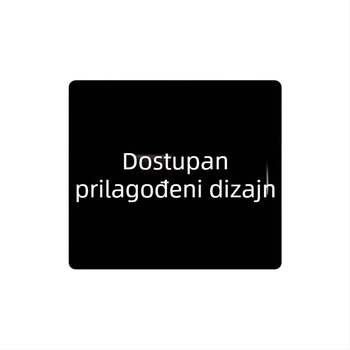 Staklena podloga za miš s zaobljenim kutovima, mat površina protiv klizanja, USB hub, dvostrana