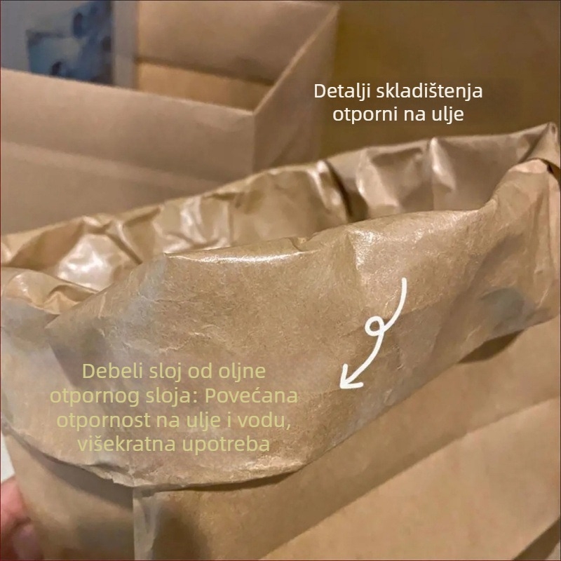 Kutija za skladištenje između sjedala – kraft papir, 2L kapacitet, otporan na plijesni, vodootporan, prijenosni stolni organizator