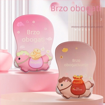Mala gel podloga za zglob – miš podloga s toplinskim prijenosom, dizajn Wrist Pad, japanski minimalistički stil