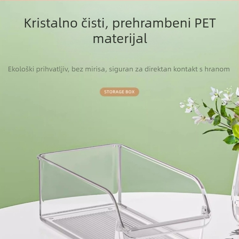 Kutija za skladištenje u hladnjaku, prozirna PET kutija za jaja i kućnu hranu