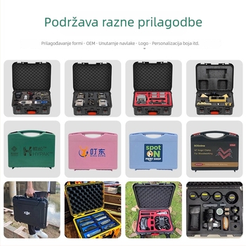 Kutija za fotografijsku opremu - vodootporna, otporna na udarce, velike kapacitete, višenamjenska, prenosna zaštitna kutija