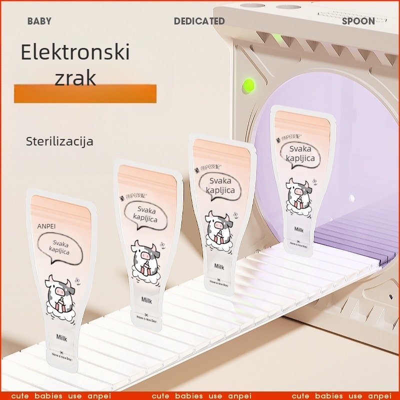 Torbe za skladištenje i doziranje mliječne praške s pretincima u kutiji, prenosne, hermetične za svježinu; marka Safety; težina 0,11 kg; bar kod 6921140831481