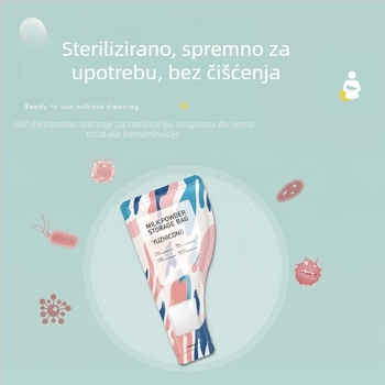 Saint-wang Vrećice za mlijeko u prahu za bebe, prijenosne jednokatne vrećice za putovanje s formulom, zatvorene vrećice za pohranu formule, pogodno od novorođenčadi do 3 godine, stil kutije: Drugo, barkod: Drugo
