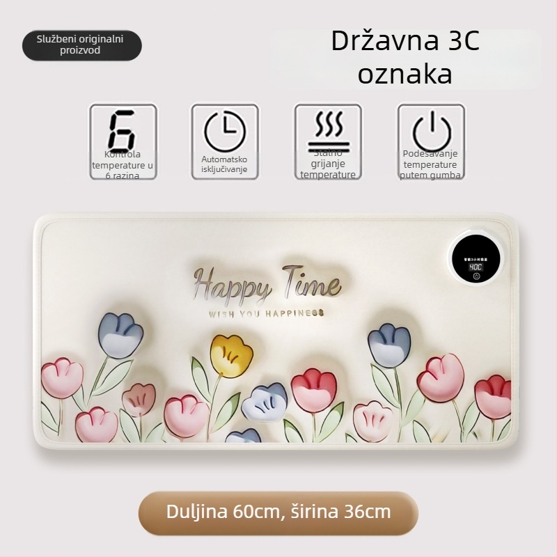 USB grijani ulošci za cipele – prirodna koža, papuče/kućna obuća, za muškarce