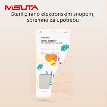 Torba za pohranu dječjeg mlijeka u prahu MISUTA MST9889 - jednokratna, prijenosna, zatvorene porcije (uzrast 0-3 godine)