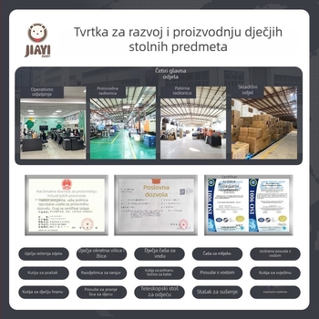 Jiayi Beibi trostruko slojevita kutija za mlijeko u prahu i dječje užine s odjeljcima – prenosna, za djecu od rođenja do 3 godine