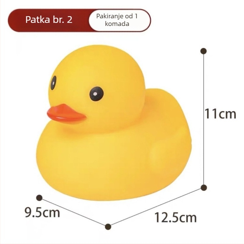 Kupaća igračka patkici za bebe — PVC, ribolovna funkcija, vodena igra, pakiranje šarena kutija, dob 0–3 godine, 3C certifikat 2021152202035066