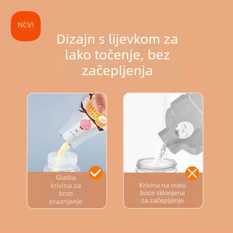 Xinbei Torba za skladištenje mlijeka u prahu, 30 kom., Model 9163, PET+PE