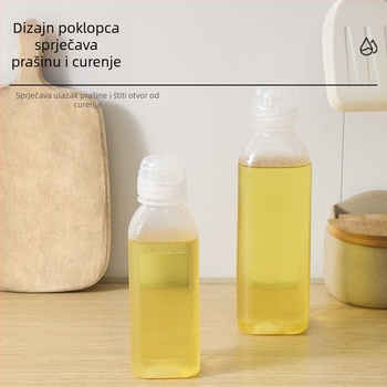 Weiquan PP5 posuda za ulje s kontroliranom količinom za sezamovo ulje, kuhinjsko vino, umak od soje, ocat i začini – kućanska posuda za ulje