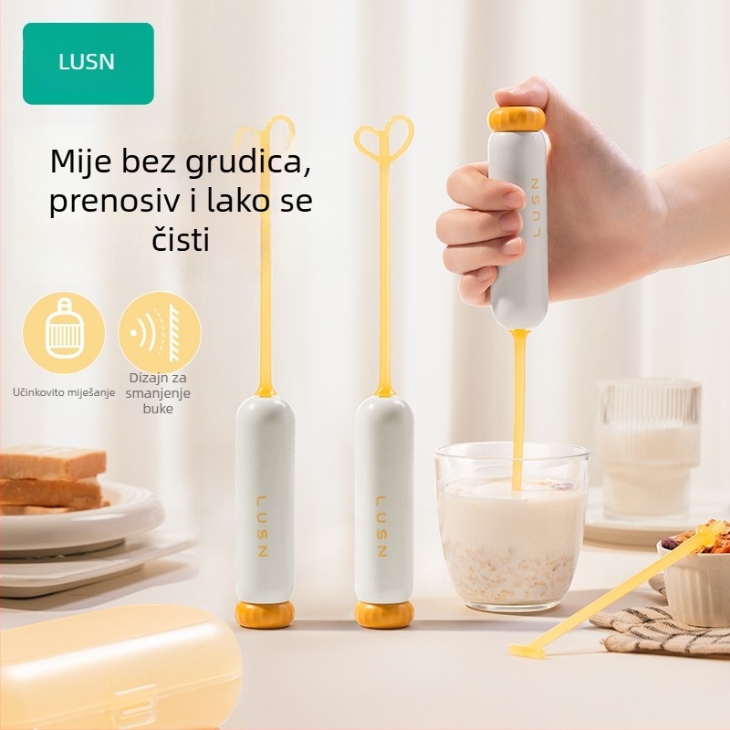 Električni štapić za miješanje dječjeg mlijeka – Lusn/Rushan, PP materijal, neimportirano